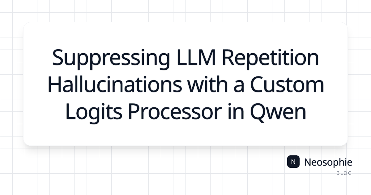 Suppressing LLM Repetition Hallucinations with a Custom Logits Processor in Qwen og preview